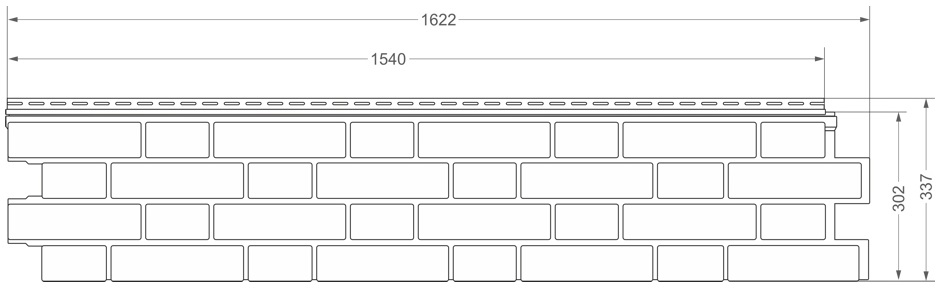 балтийский кирпич чертеж