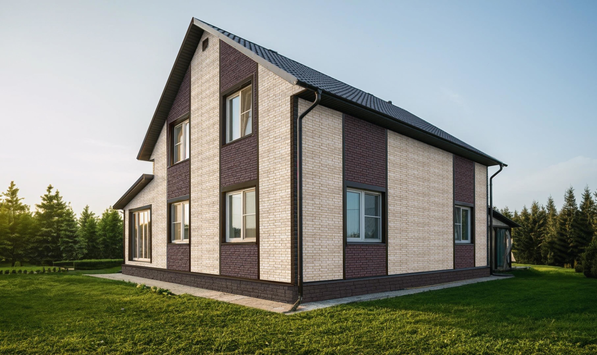 балтийский кирпич панель я фасад