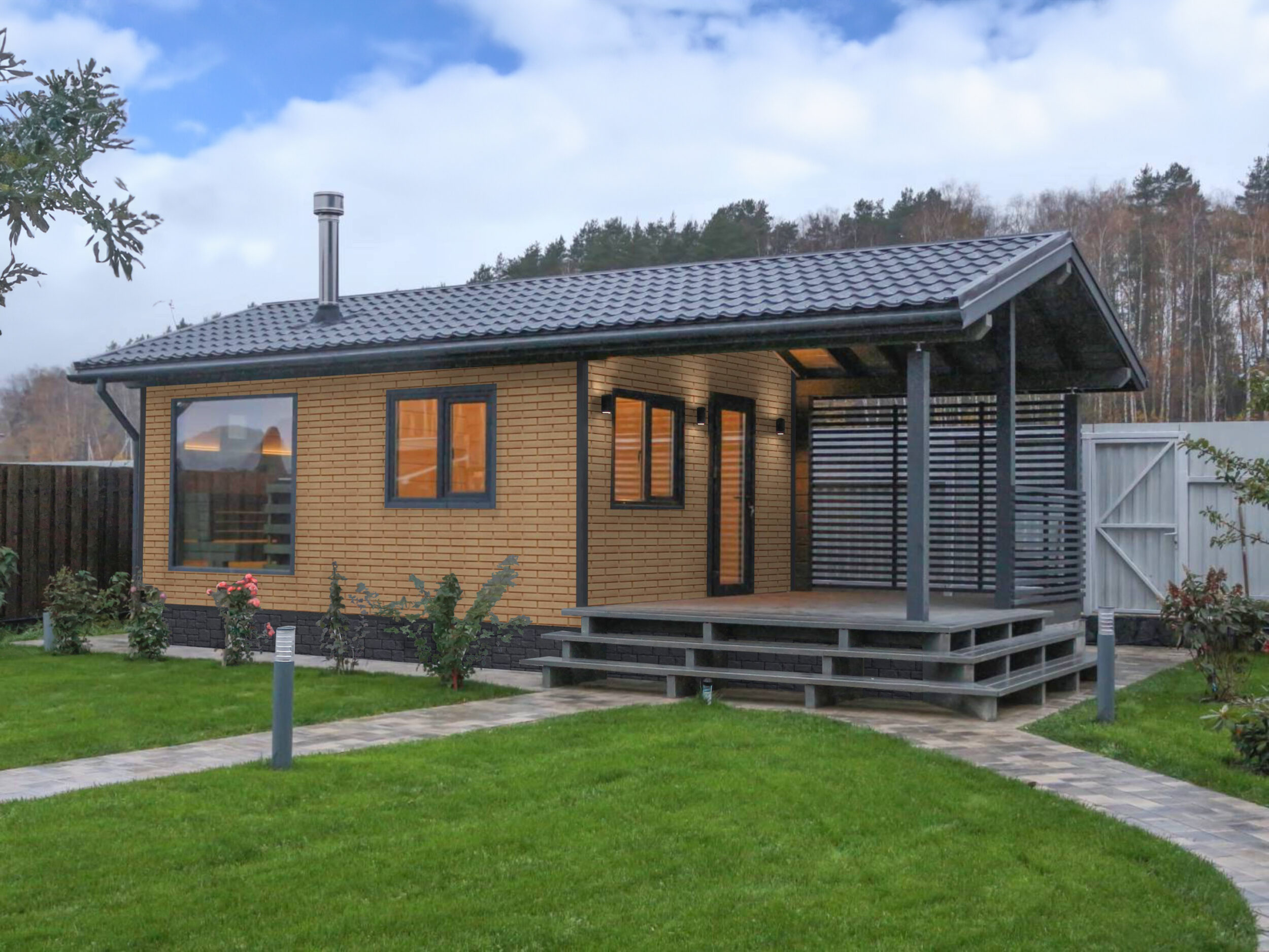 фасадная панель невский клинкер