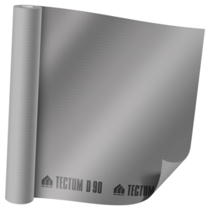 универсальная гидро-пароизоляционная пленка tectum silver d 90